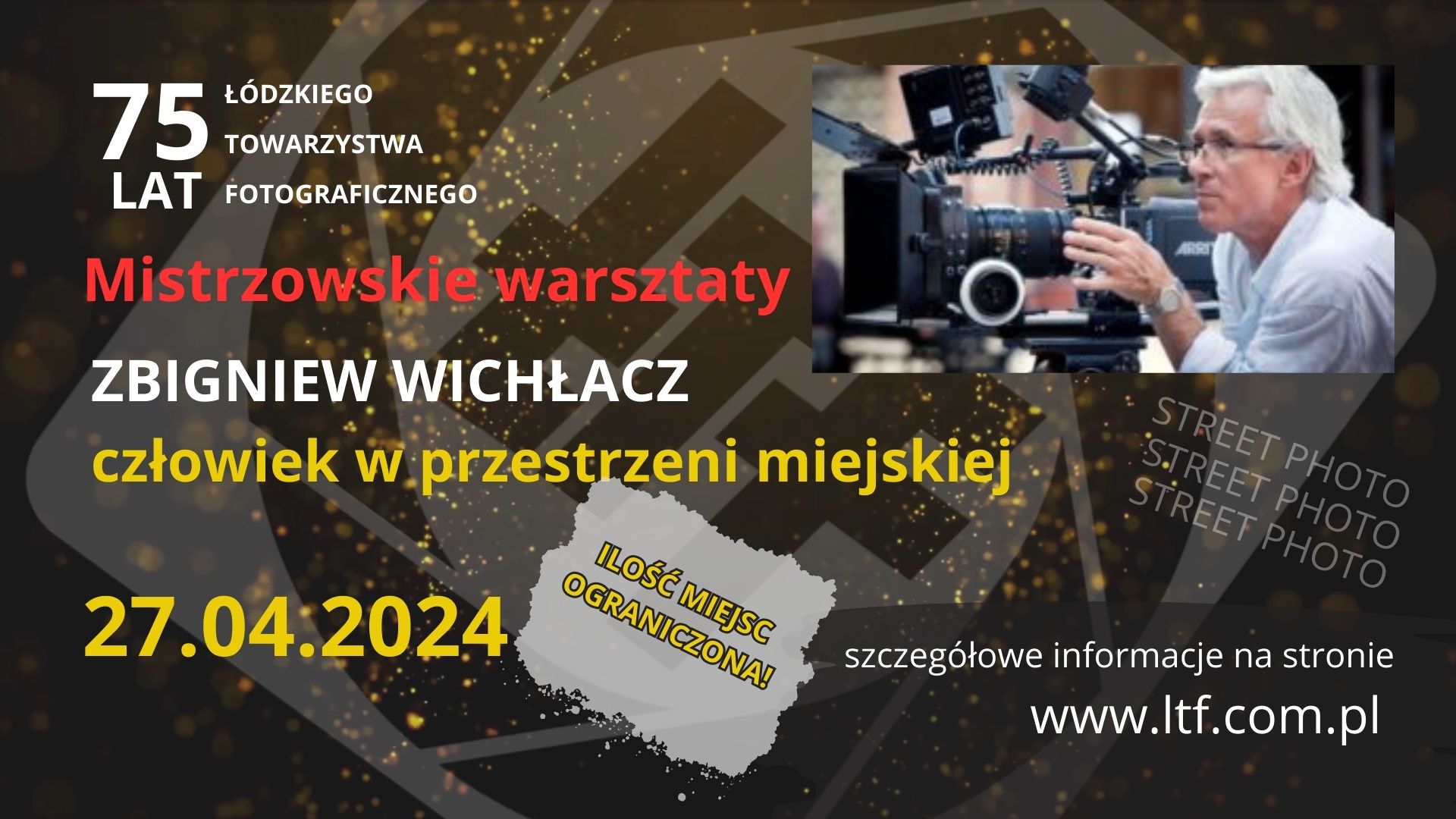 MISTRZOWSKIE WARSZTATY – Zbigniew Wichłacz – Człowiek w przestrzeni miejskiej