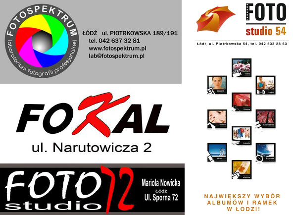 Sponsorzy konkursu Fotografia Miesiąca ŁTF